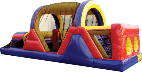 30-foot inflatable backyard obstacle course