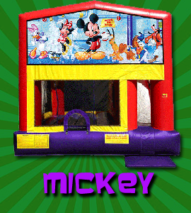 Mickey Mouse bounce house